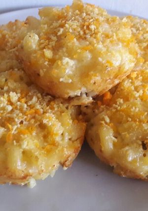 Foto resep Baked Crispy Mac & Cheese