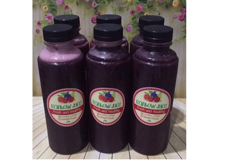 Diet Juice Blackberry Grape Beetroot Cucumber Dates (Kurma)