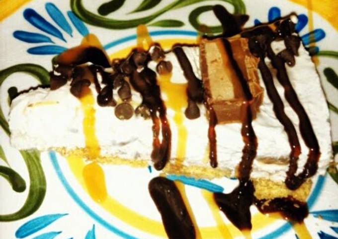 Recipe of Speedy Ray's' Milky Way No Bake Cheesecake