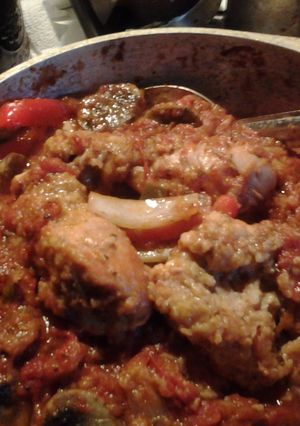 A picture of Chicken Cacciatore.