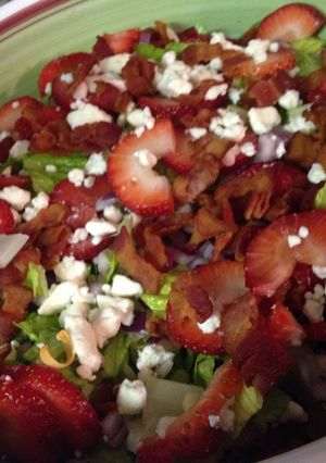 A picture of Strawberry Poppyseed Salad.