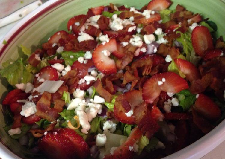 Simple Way to Prepare Any-night-of-the-week Strawberry Poppyseed Salad