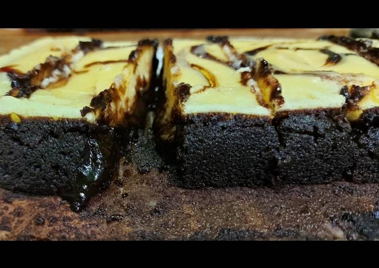 Resep Brownies Cream Cheese Choco Melted / Fudgy ala win.S.ton bite&#39;s yang Bisa Manjain Lidah