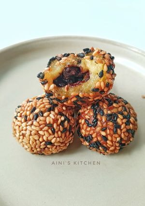 Foto resep Bola Ubi isi Coklat