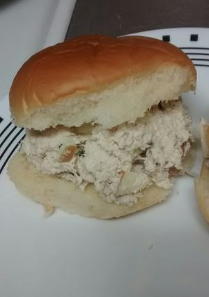 A picture of Restaurant Style Chicken Salad.