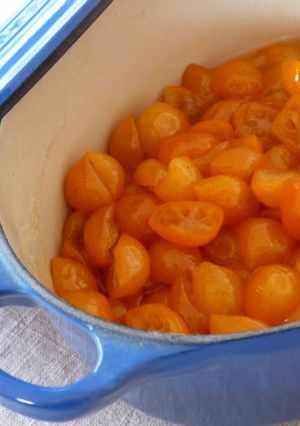 A picture of Kumquat Compote.