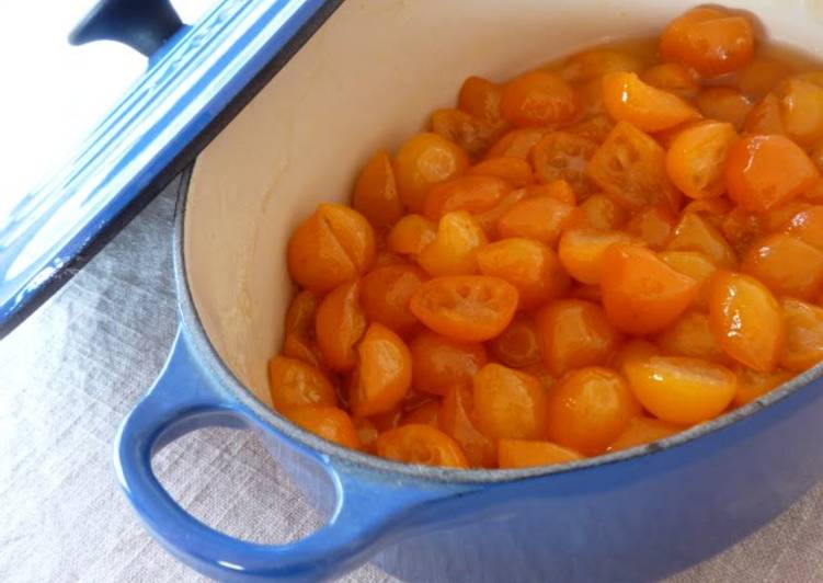 Easiest Way to Prepare Super Quick Homemade Kumquat Compote