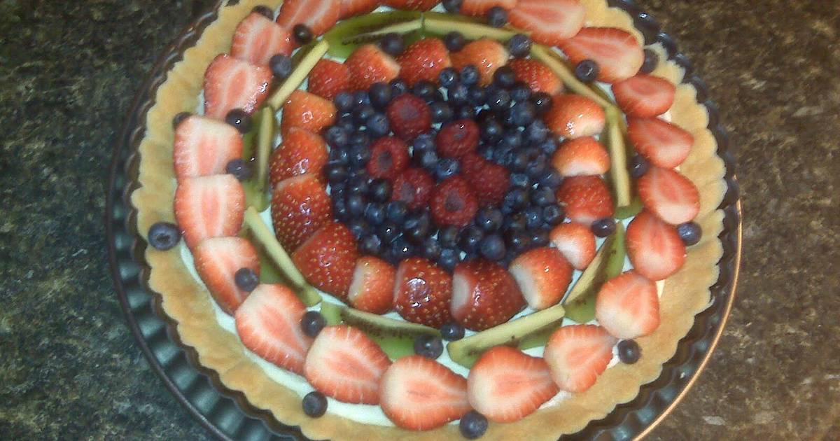 Fruit Tart (courtesy of Paula Deen) Recipe by RitaH - Cookpad