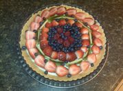 A picture of fruit tart