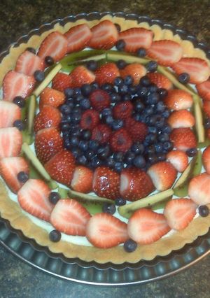 A picture of Fruit Tart (courtesy of Paula Deen).