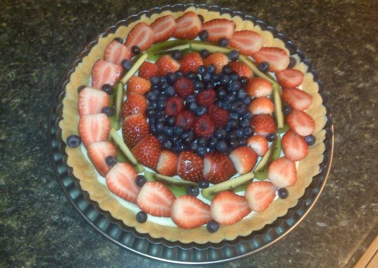 How to Make Perfect Fruit Tart (courtesy of Paula Deen)