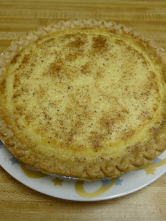 A picture of Texas Buttermilk Pie.
