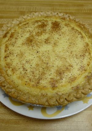 A picture of Texas Buttermilk Pie.