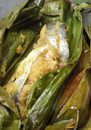 Foto resep 16. Pais ikan patin/pepes