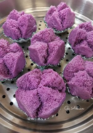 Foto resep Bolu Kukus Ubi Ungu