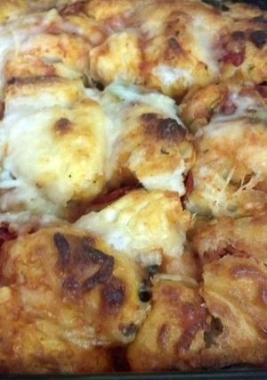 A picture of pizza casserole.