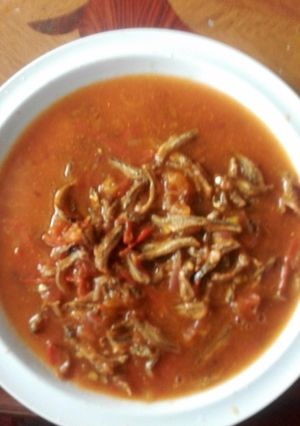 A picture of Omena stew.