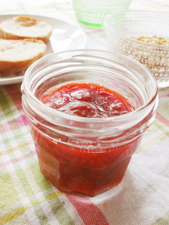 A picture of Microwave Low-Sugar Strawberry Jam.