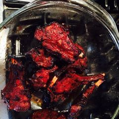 A picture of Steve's Slamming Lamb Rib Chops.
