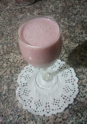 Une photo de Smoothie fraise