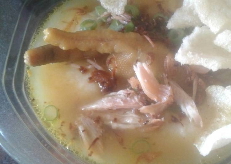 Resep masakan Bubur ayam ceker | Cara Bikin Bubur ayam ceker Yang Enak dan Simpel