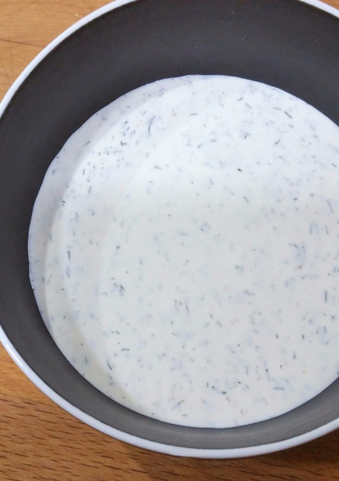 Una foto de Salsa de crema Camembert
