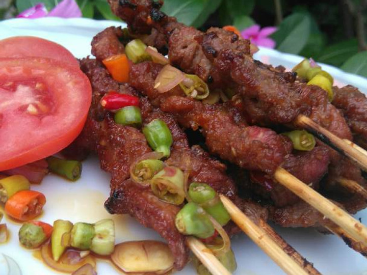 Yuk intip, Resep buat 🐄Sate Sapi Bumbu Sederhana🐄 yang sempurna