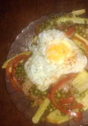 Una foto de Costillitas de cerdo a la riojana