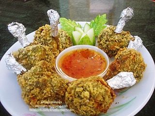 ไก่กรอบชาเขียว