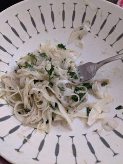 A picture of Shaved Fennel Salad.
