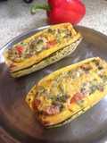 My Sweet Stuffed Delicata Butternut Squash 💜