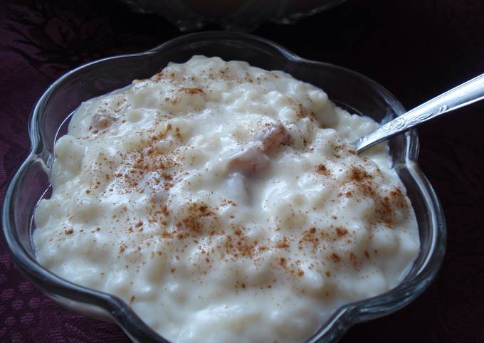 Steps to Prepare Any-night-of-the-week Rice Pudding