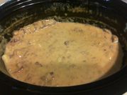 A picture of cheeseburger potato soup