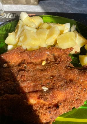 Una foto de Milanesa de pescado