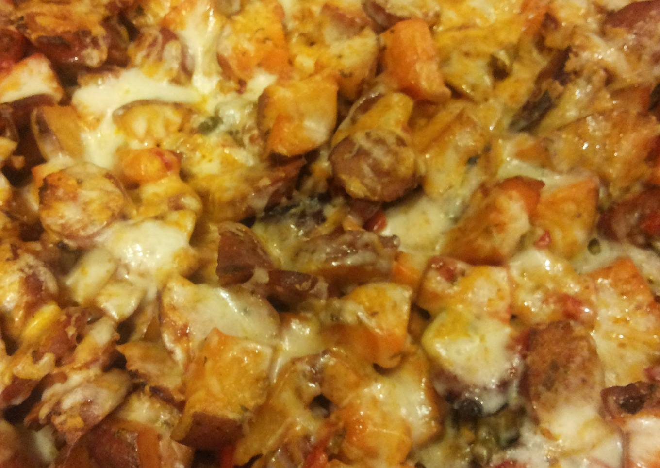 Baked Red Potatoes & Smoked Sausage