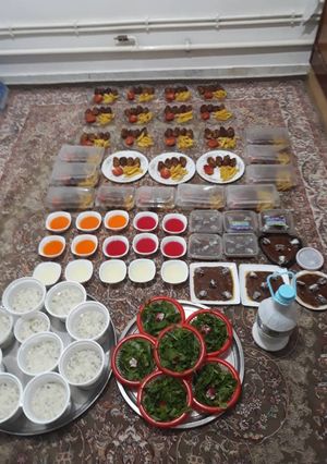 عکسی از دستور طعمدار کردن دوغ محلی