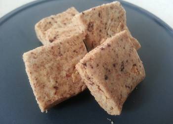 Latest Recipe Macrobiotic Coffee Flavoured Whole Wheat Flour Almond Cookies Restaurant Style