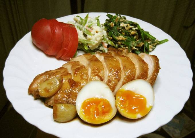 Easiest Way to Prepare Super Quick Homemade Easy Chicken Char Siu With
Soft Boiled Egg