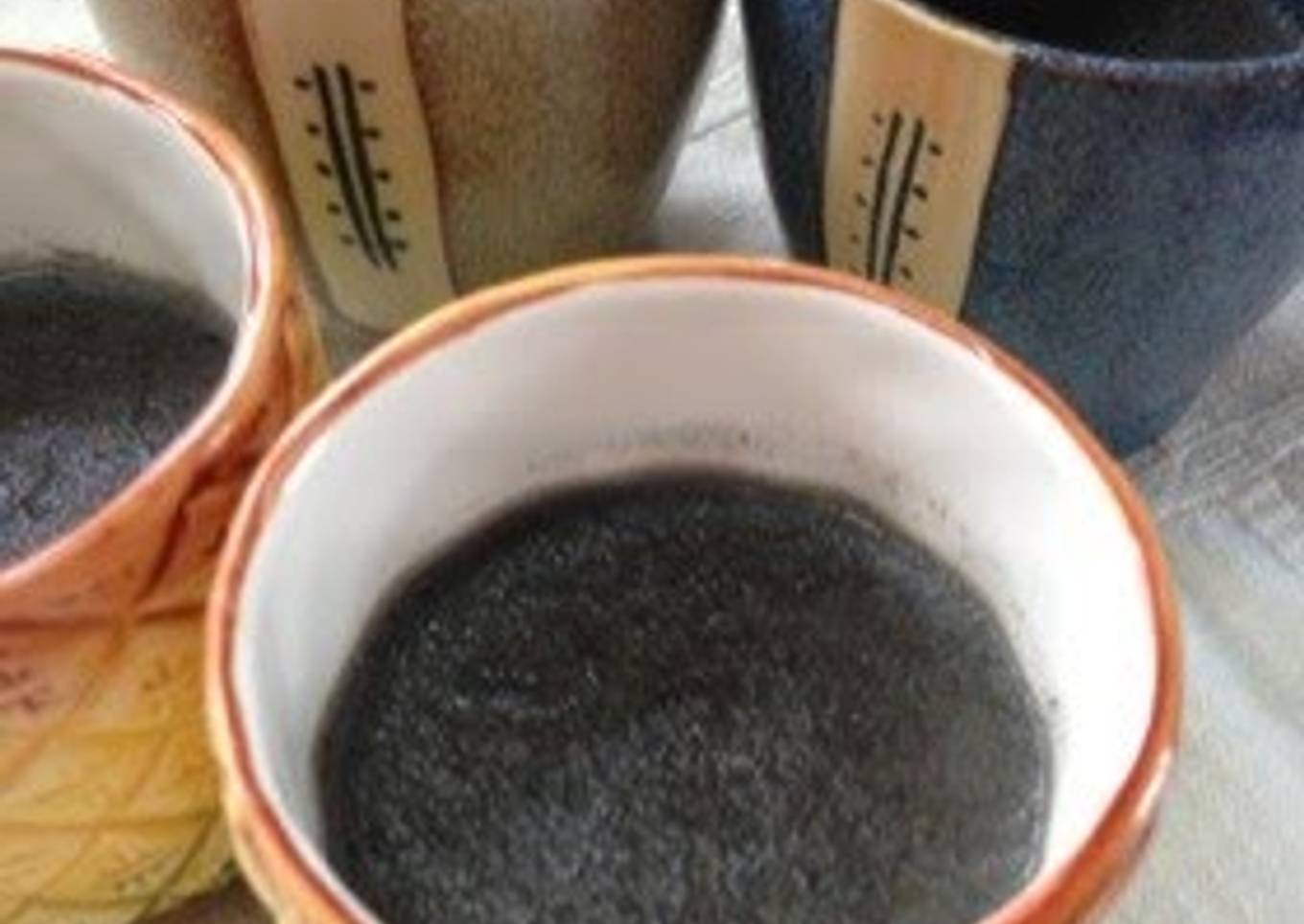 Smooth Sesame Pudding in 5 Minutes