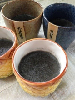 A picture of Smooth Sesame Pudding in 5 Minutes.