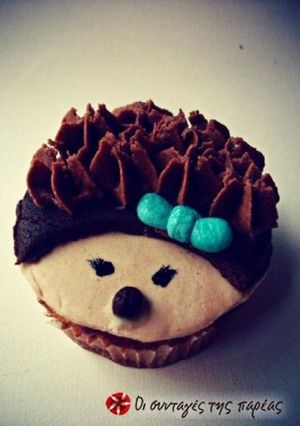 Φωτογραφία της συνταγής Cupcakes σκατζοχοιράκια