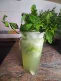 Agua fresca de pepino con limón 🥒 🍋
