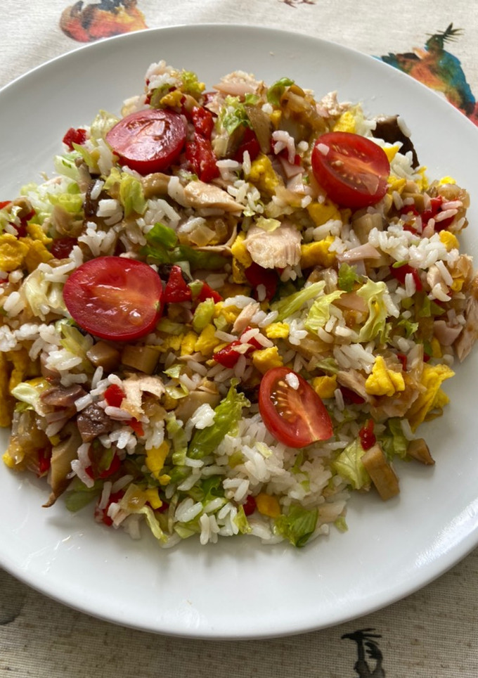 Una foto de Ensalada de arroz