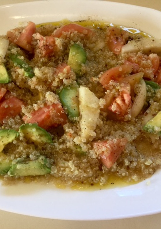 Una foto de Ensalada de quinoa
