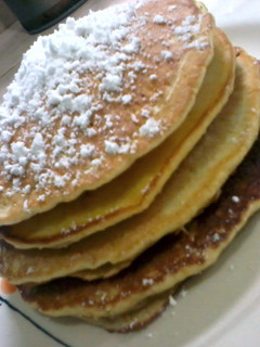A picture of Fluffy Buttermilk Pancakes.