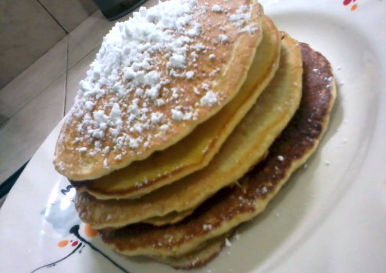 Recipe of Homemade Fluffy Buttermilk Pancakes