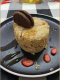 Mug Cake de vainilla y galleta