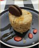 Mug Cake de vainilla y galleta