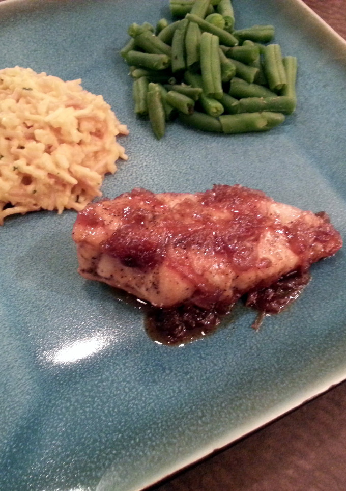 A picture of Maple Shallot Chicken.