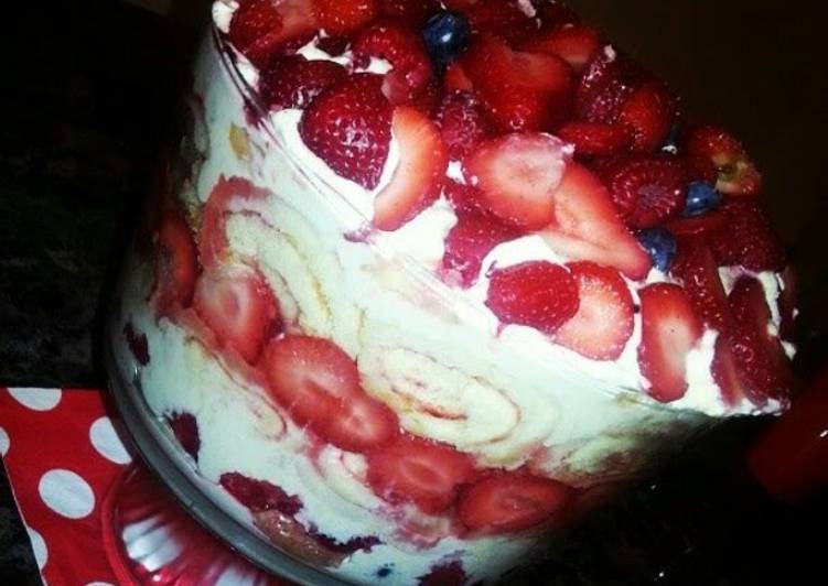 Simple Way to Prepare Quick Charlottes very berry trifel